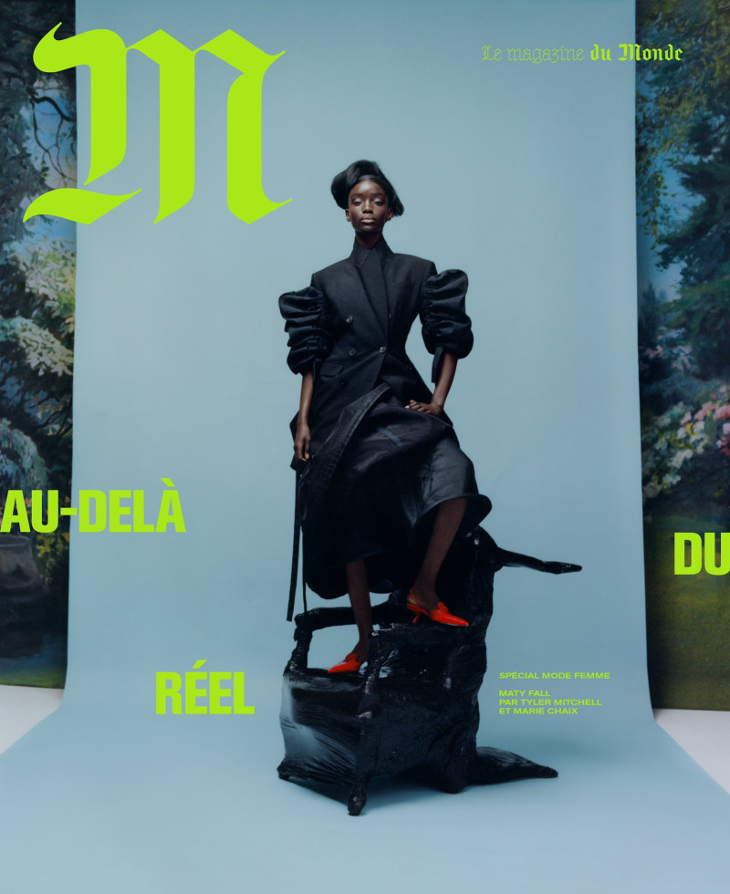 Maty Fall Diba featured on the M Le Monde cover from March 2022