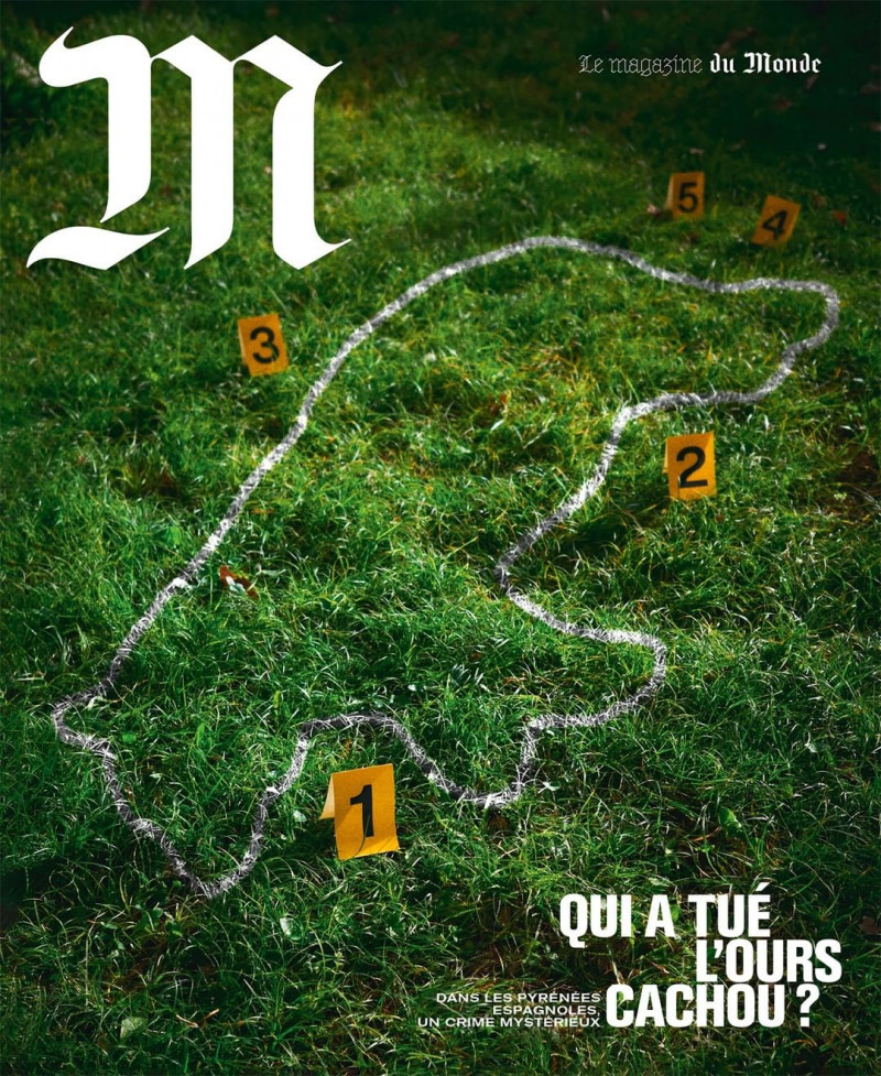  featured on the M Le Monde cover from January 2023
