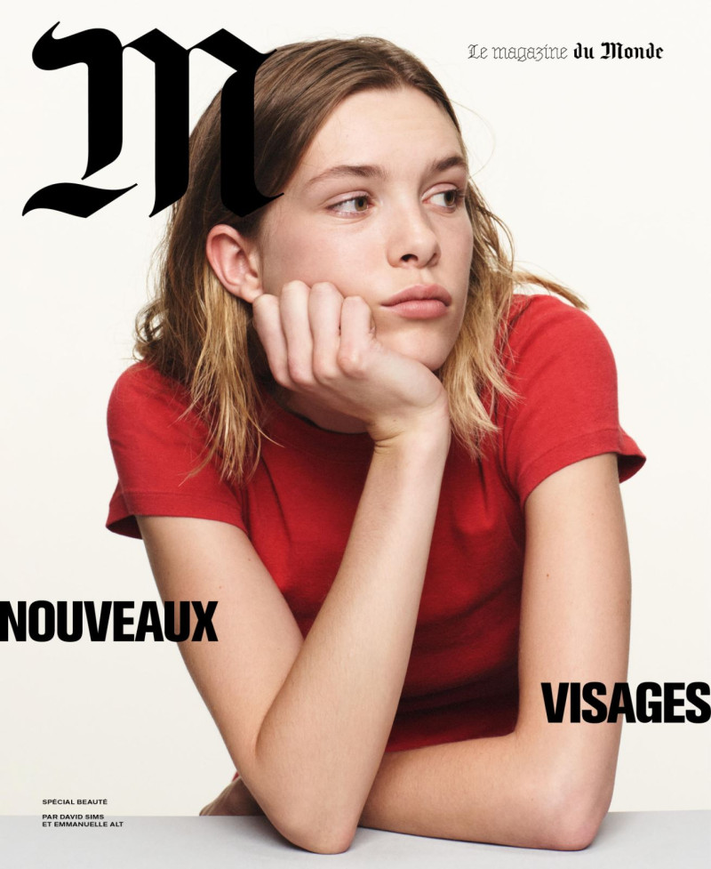 Freya Nutter featured on the M Le Monde cover from October 2023