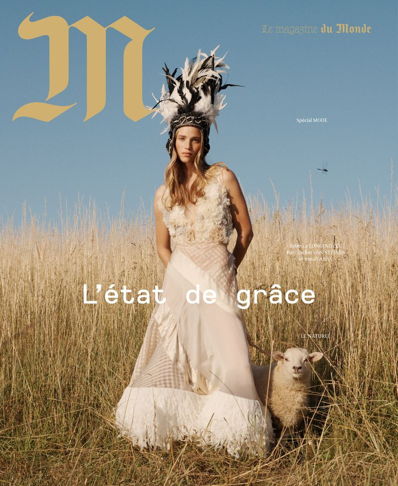 Rebecca Leigh Longendyke featured on the M Le Monde cover from September 2023