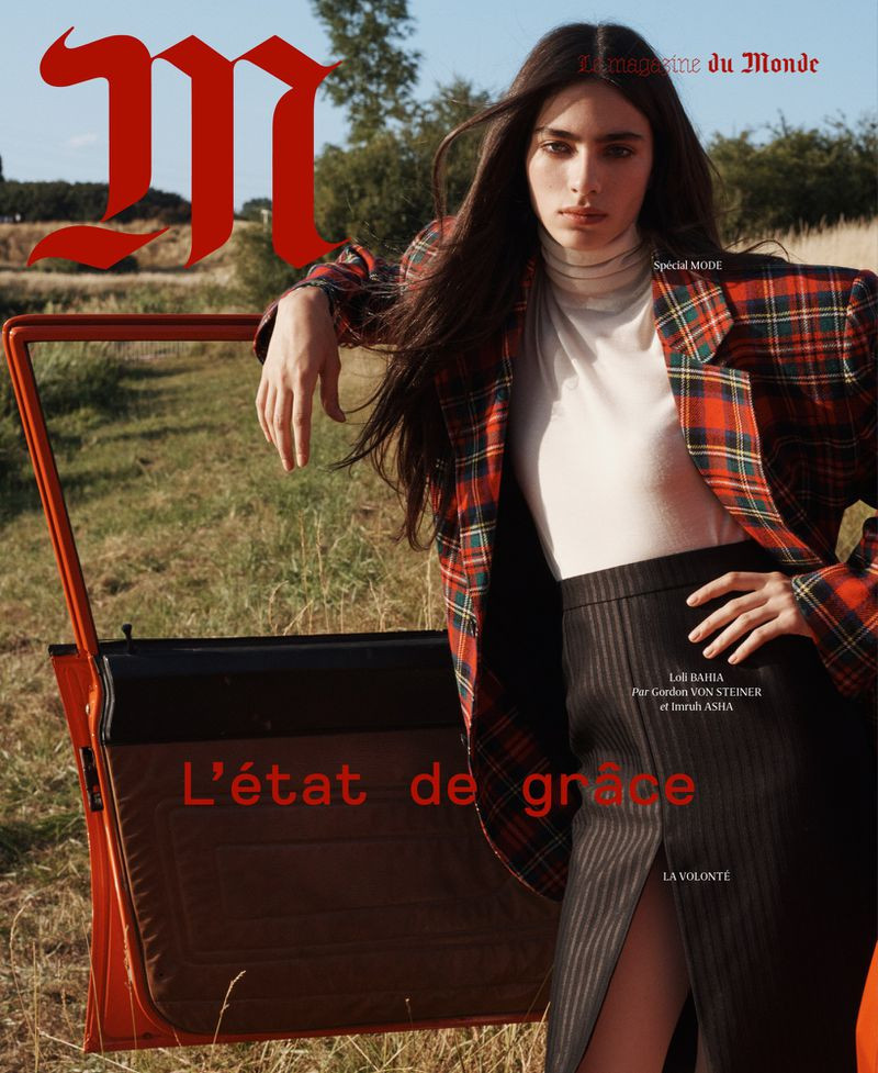 Loli Bahia featured on the M Le Monde cover from September 2023