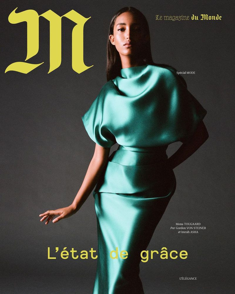 Mona Tougaard featured on the M Le Monde cover from September 2023
