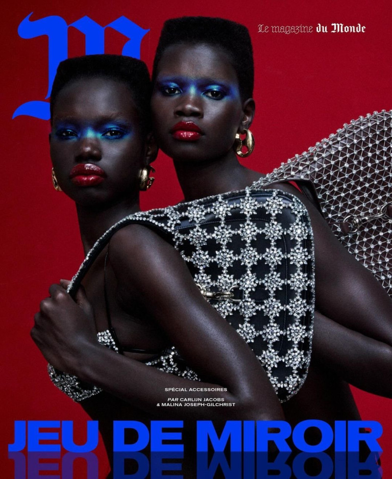 Mary Ukech, Majda John Peter featured on the M Le Monde cover from March 2024