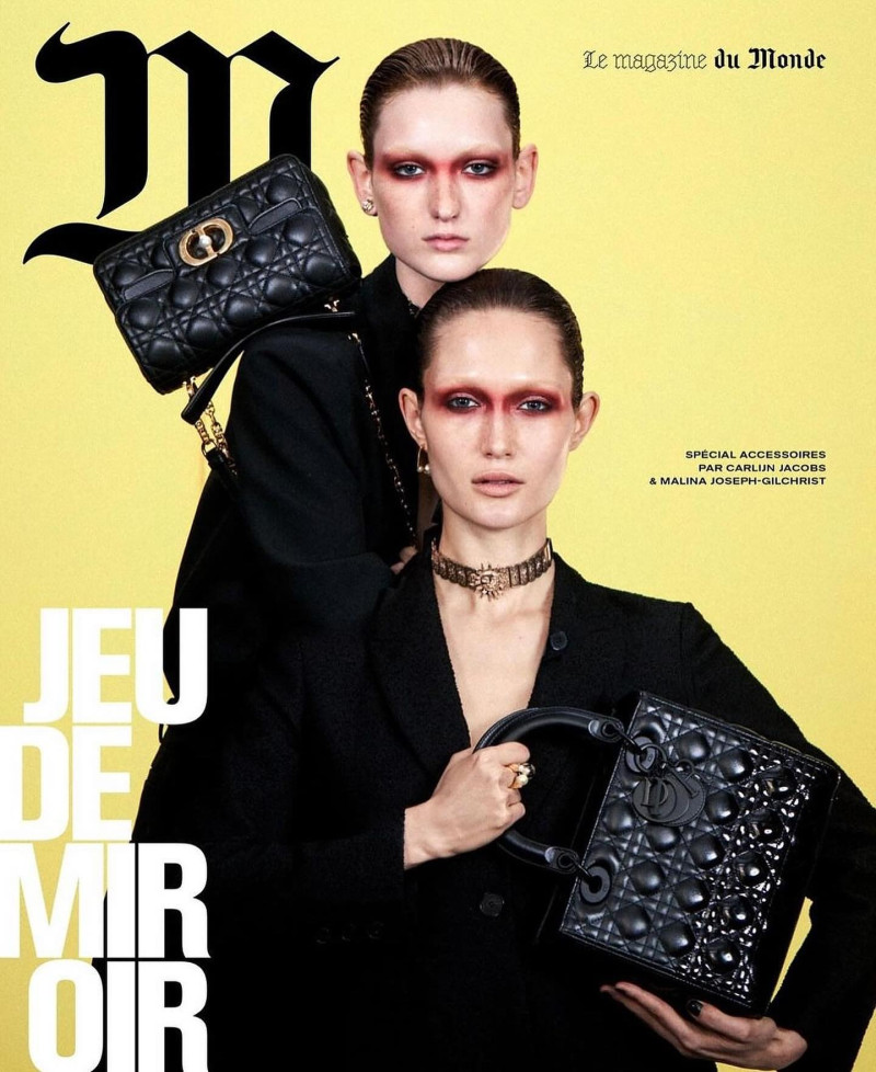 Vika Evseeva, Addison Soens featured on the M Le Monde cover from March 2024