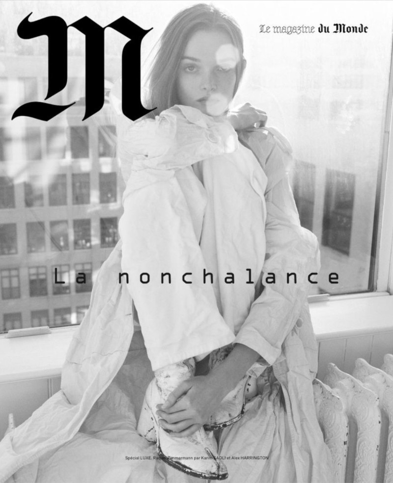 Lulu Tenney featured on the M Le Monde cover from November 2024