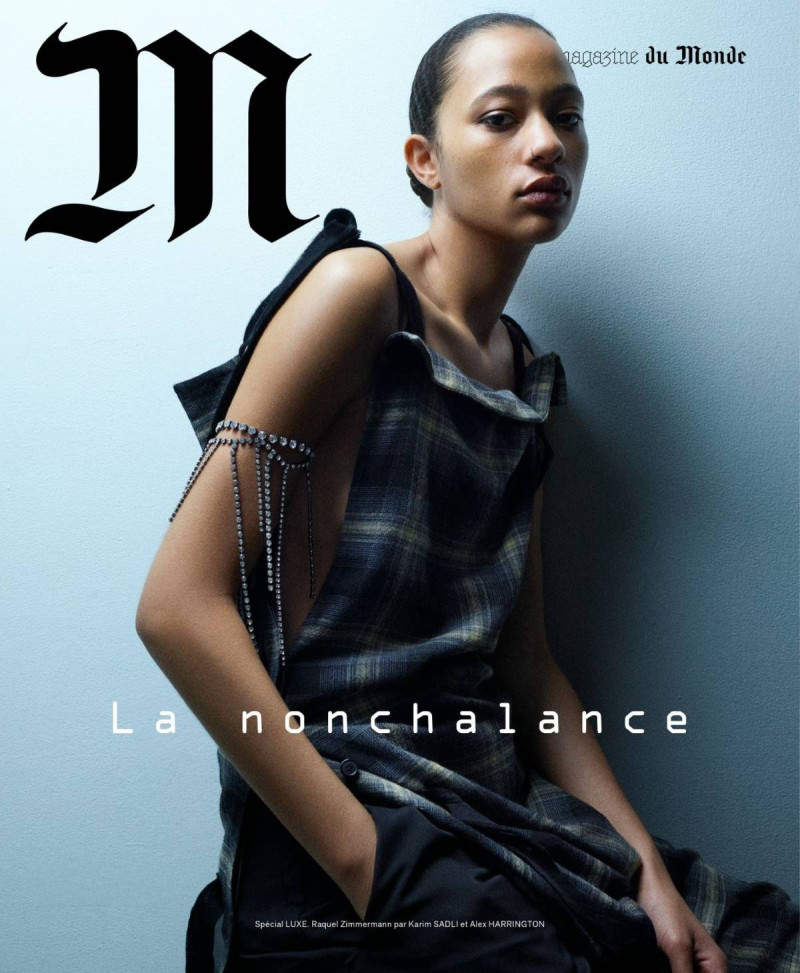 Selena Forrest featured on the M Le Monde cover from November 2024