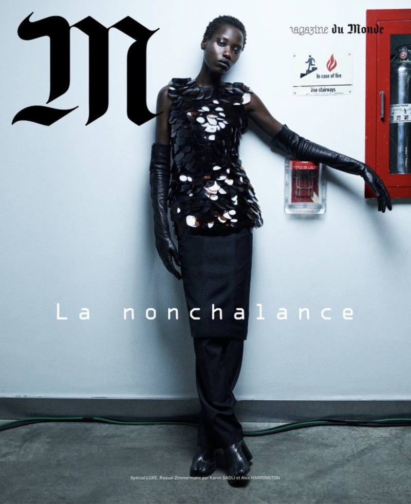 Awar Odhiang featured on the M Le Monde cover from November 2024