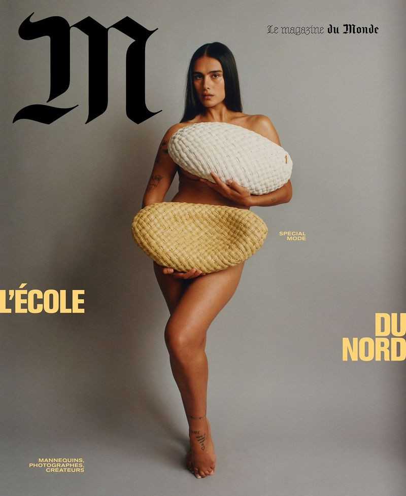 Jill Kortleve featured on the M Le Monde cover from September 2024