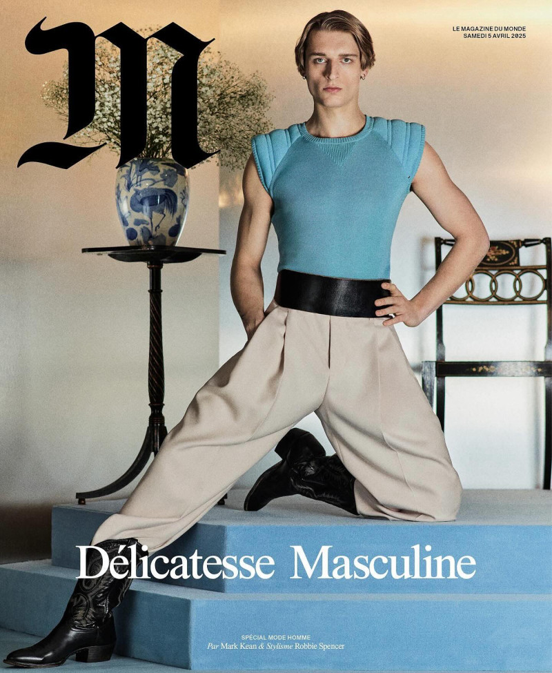 Colin Otto featured on the M Le Monde cover from April 2025