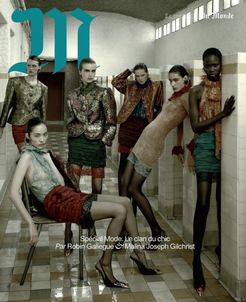 Chudier Billy, Noor Khan featured on the M Le Monde cover from February 2025