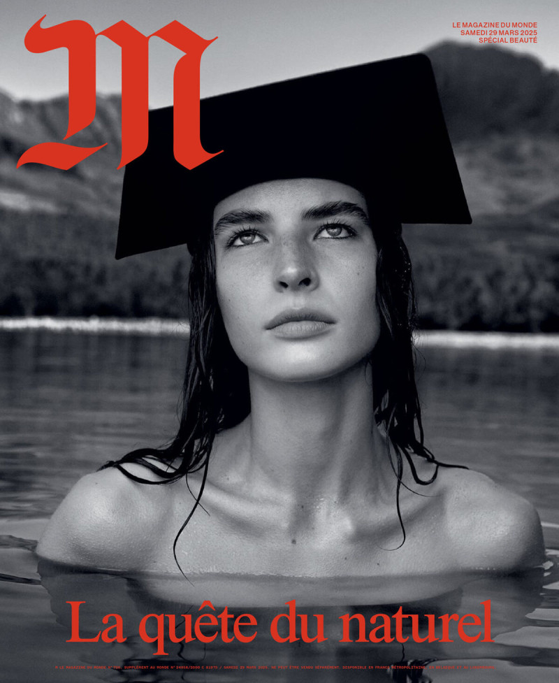 Libby Taverner featured on the M Le Monde cover from March 2025