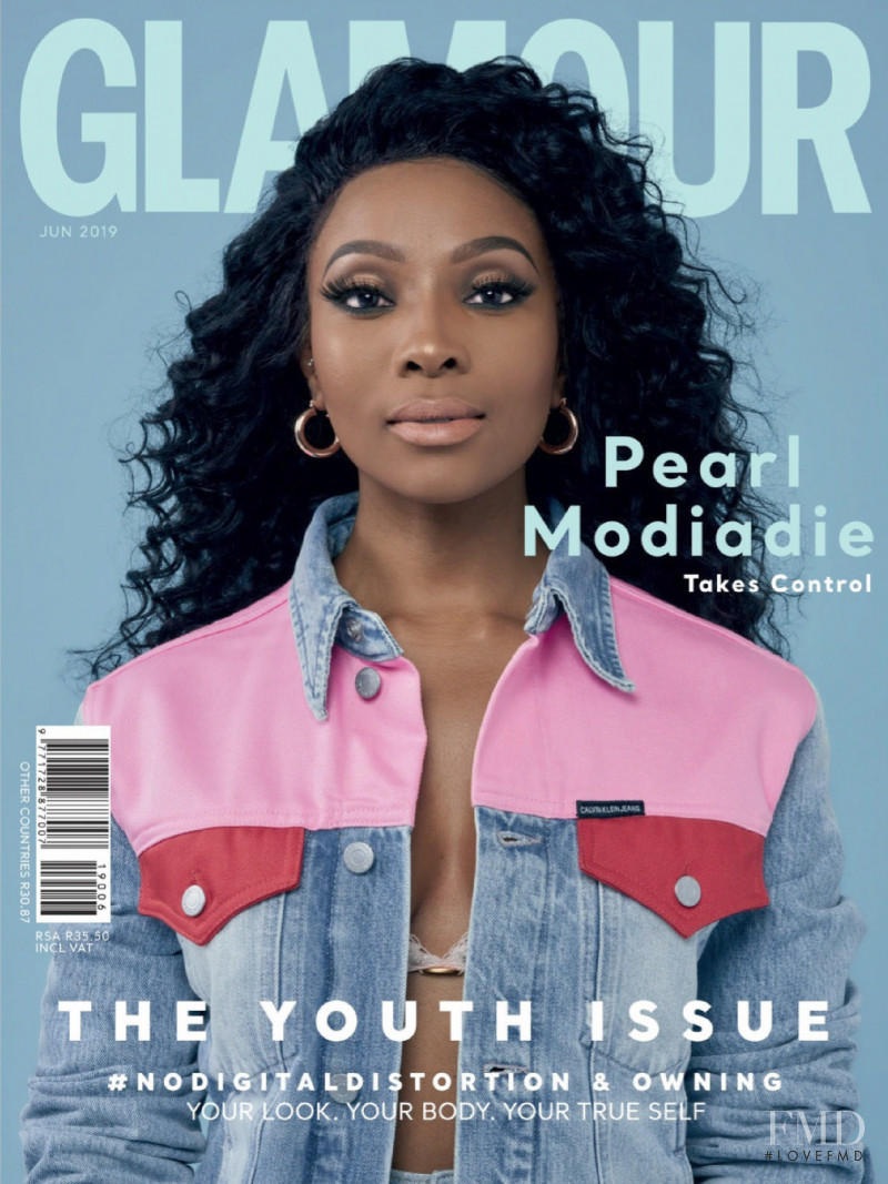  featured on the Glamour South Africa cover from June 2019