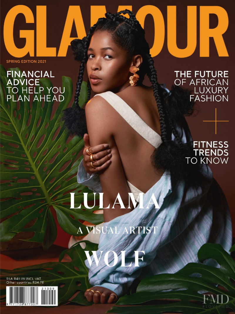  featured on the Glamour South Africa cover from August 2021