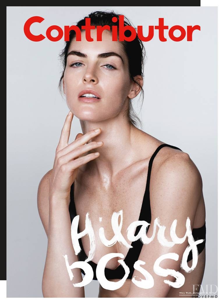 Hilary Rhoda featured on the Contributor cover from December 2013