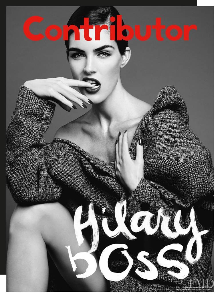 Hilary Rhoda featured on the Contributor cover from December 2013
