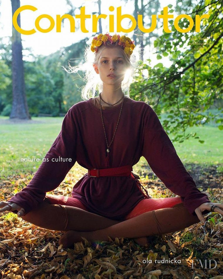 Ola Rudnicka featured on the Contributor cover from December 2016