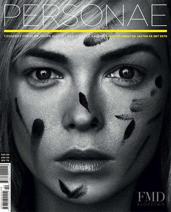 Siri Tollerod featured on the Personae Magazine cover from January 2013