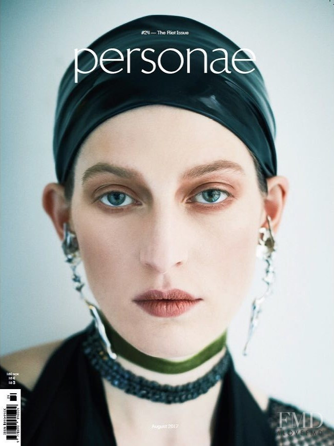 Jennae Quisenberry featured on the Personae Magazine cover from August 2017