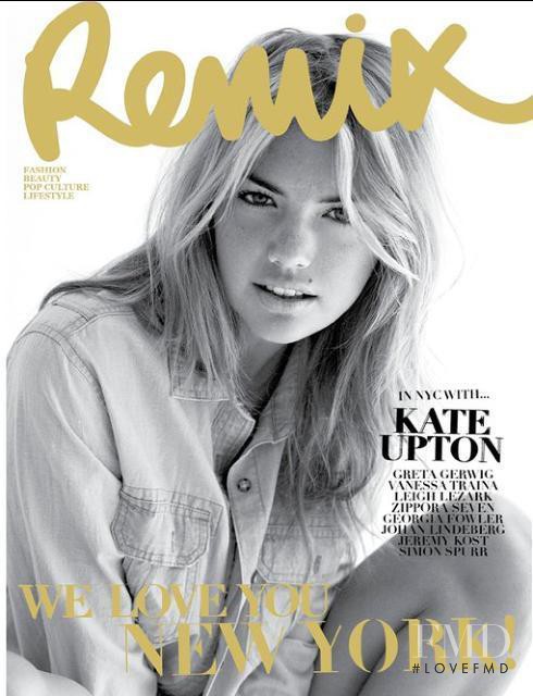 Kate Upton featured on the Remix Australia cover from August 2011