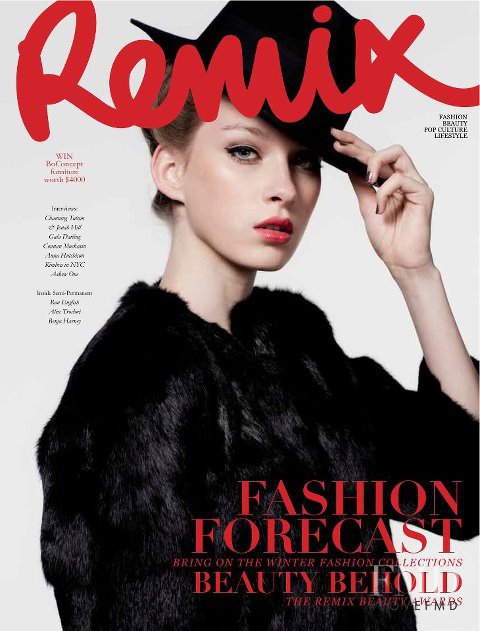 Katrina Hoernig featured on the Remix Australia cover from September 2012