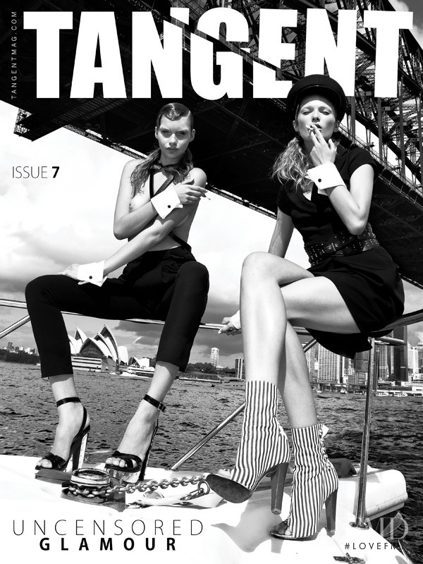 Avril Alexander, Taylor Nicole featured on the Tangent Magazine cover from June 2011