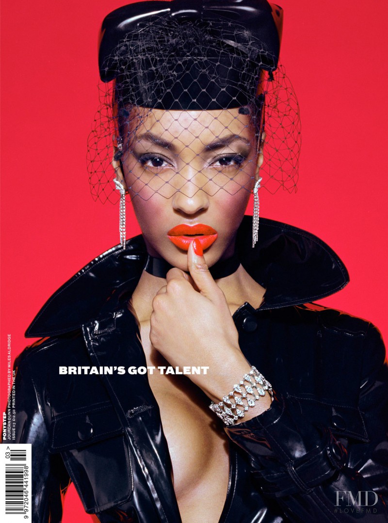 Jourdan Dunn featured on the PonyStep cover from March 2012