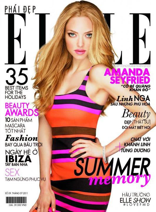 Amanda Seyfried featured on the Elle Vietnam cover from July 2011