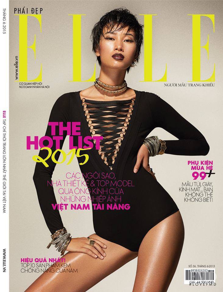  featured on the Elle Vietnam cover from June 2015