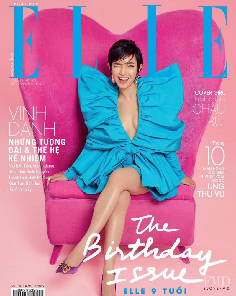  featured on the Elle Vietnam cover from November 2019