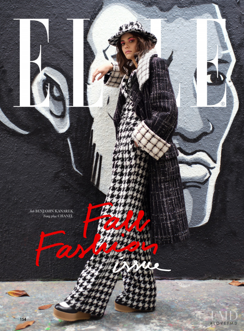  featured on the Elle Vietnam cover from September 2019