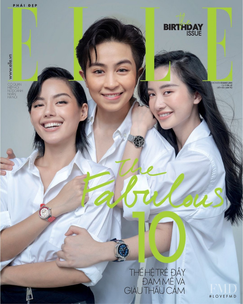  featured on the Elle Vietnam cover from November 2020