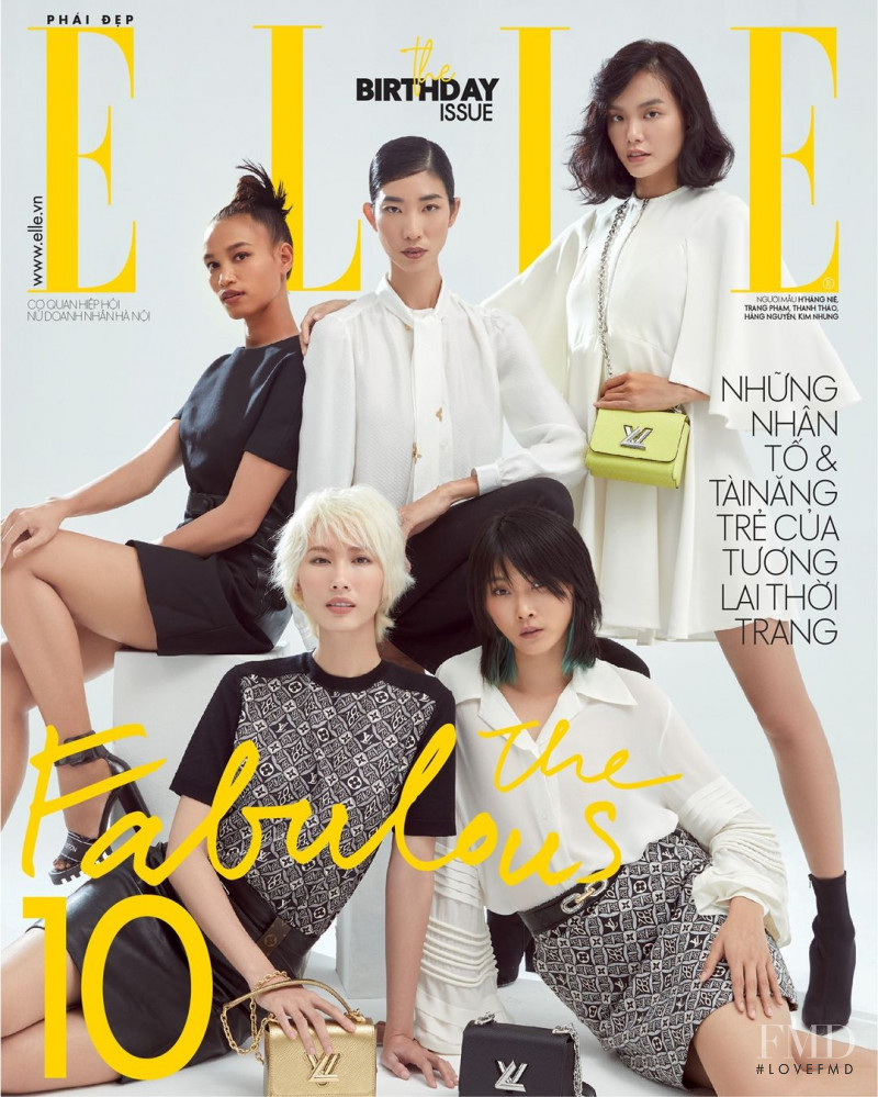  featured on the Elle Vietnam cover from November 2020