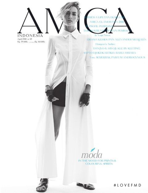  featured on the AMICA Indonesia cover from April 2010
