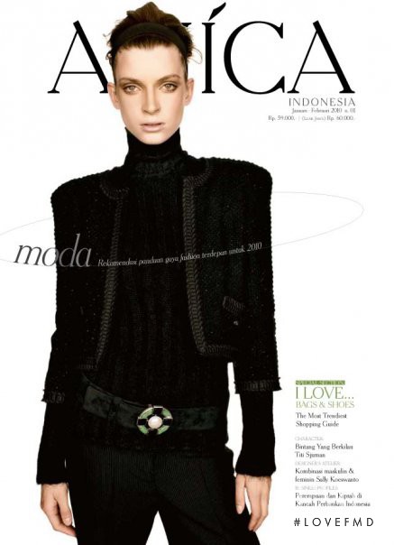 Luca Gadjus featured on the AMICA Indonesia cover from January 2010