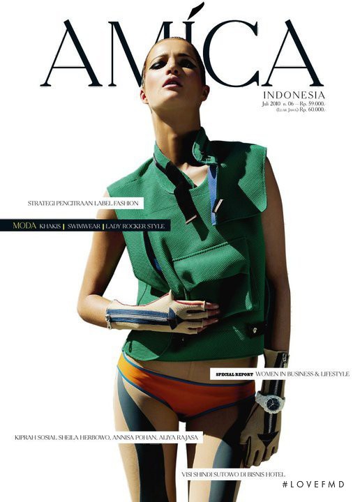  featured on the AMICA Indonesia cover from July 2010