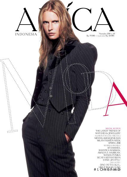 Hartje Andersen featured on the AMICA Indonesia cover from November 2010