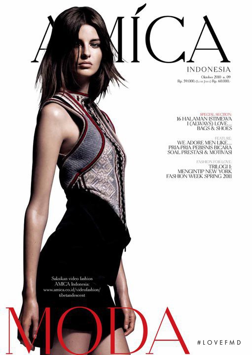  featured on the AMICA Indonesia cover from October 2010