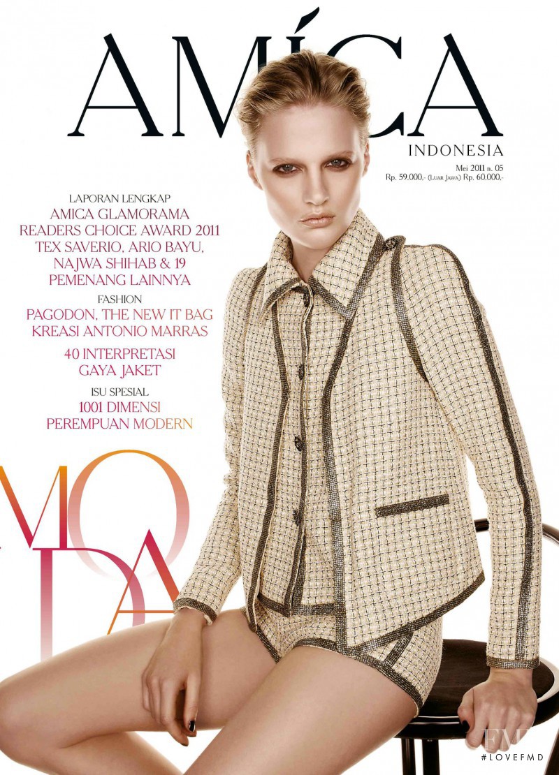 Renee van Seggern featured on the AMICA Indonesia cover from May 2011