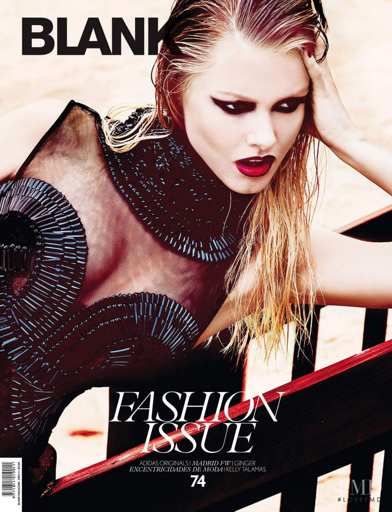 Ieva Aniulyte featured on the Blank cover from November 2013
