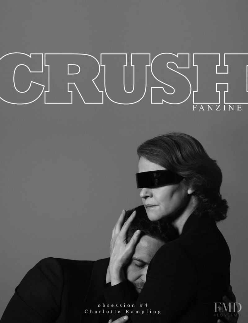 Charlotte Rampling featured on the CRUSHfanzine  cover from June 2010