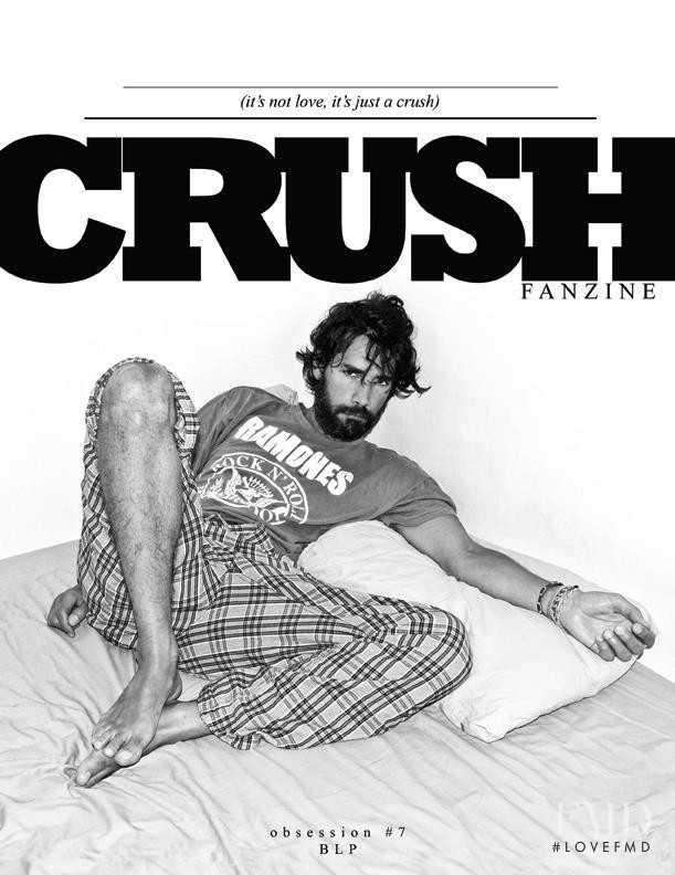 Bertrand Le Pluard featured on the CRUSHfanzine  cover from November 2012