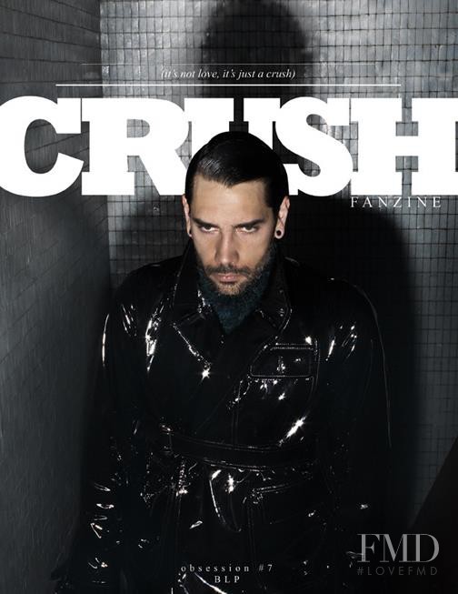 Bertrand Le Pluard featured on the CRUSHfanzine  cover from November 2012