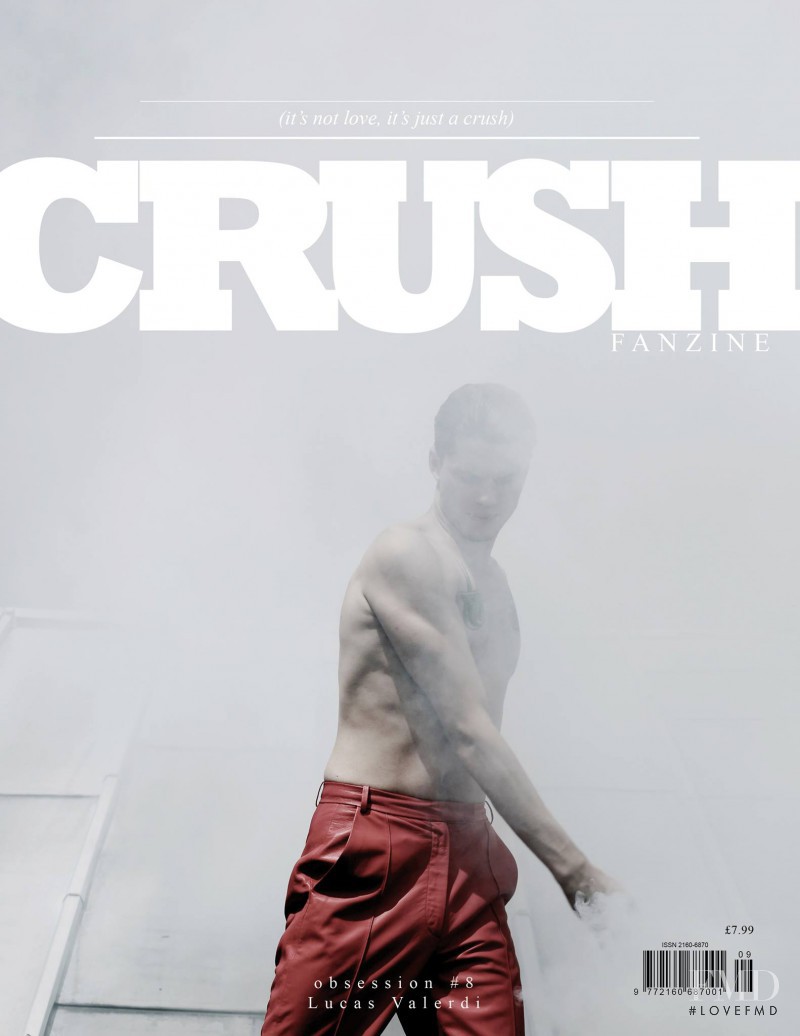 Lucas Valerdi featured on the CRUSHfanzine  cover from September 2013