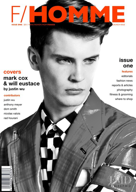  featured on the F/HOMME cover from March 2011