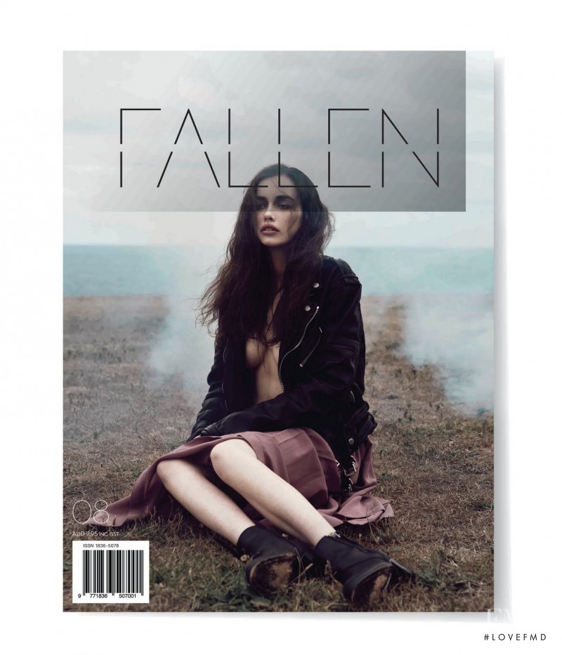 Sarah Stephens featured on the FALLEN cover from June 2011