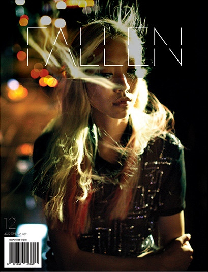 Soo Joo Park featured on the FALLEN cover from April 2013
