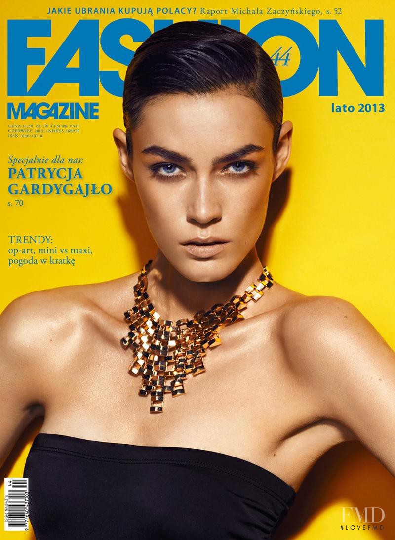 Patrycja Gardygajlo featured on the Fashion Magazine cover from June 2013