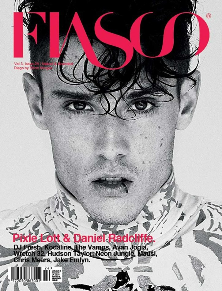 Diego Barrueco featured on the FIASCO cover from September 2013