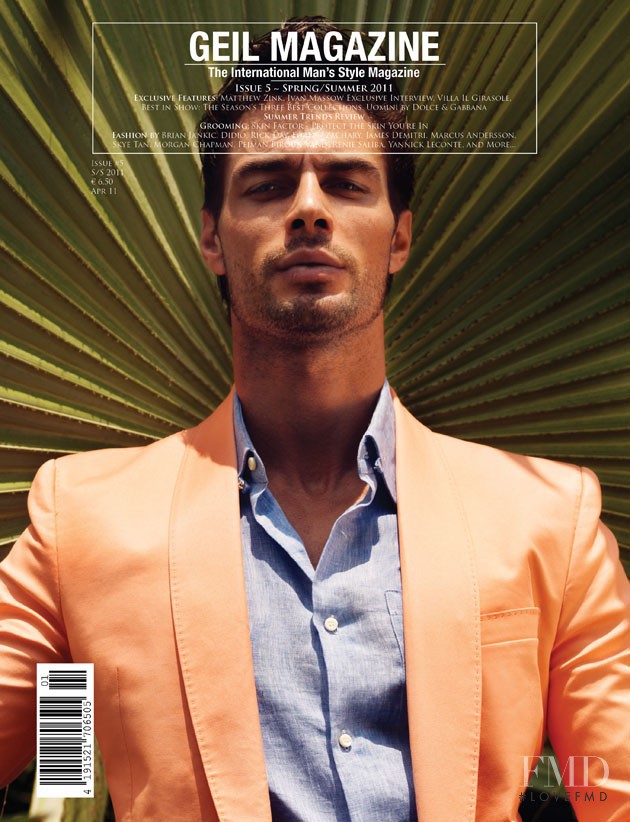 Sahib Faber featured on the Geil Magazine cover from March 2011