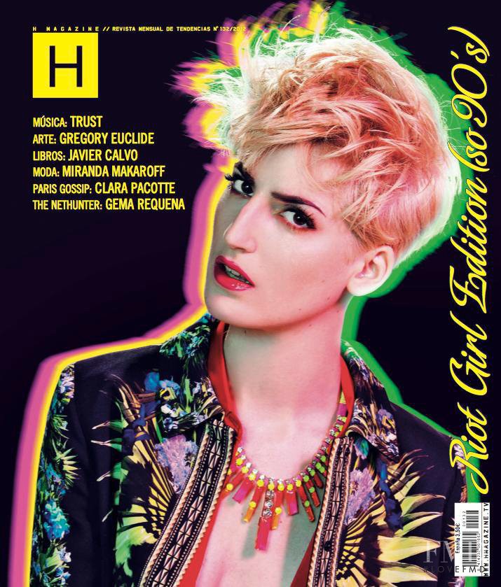 Silvia Arenas featured on the H Magazine cover from May 2012